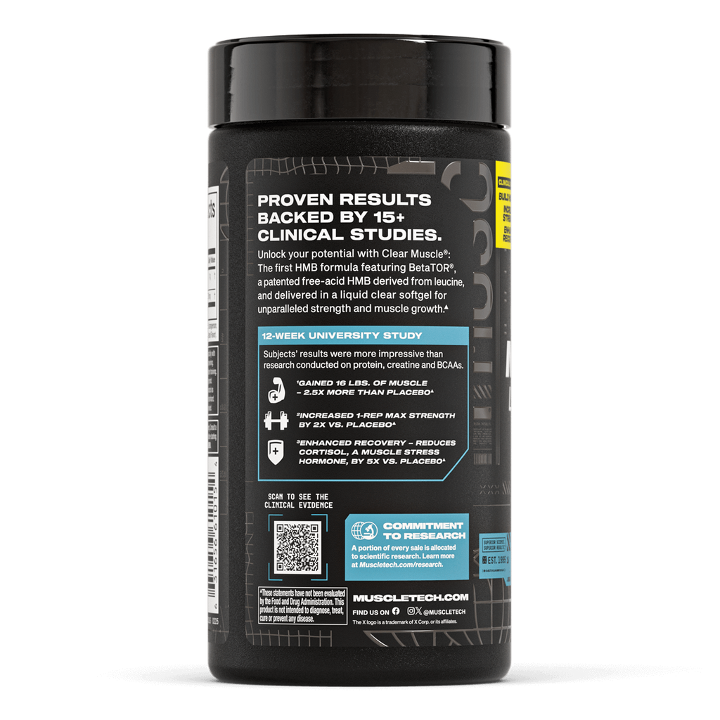 Muscletech Clear Muscle Liquid HMB 42 capsules