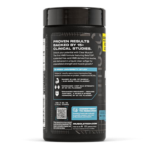 Muscletech Clear Muscle Liquid HMB 42 capsules